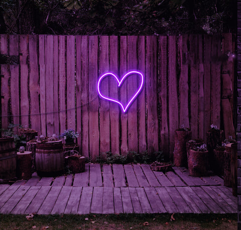 Heart LED Neon Sign