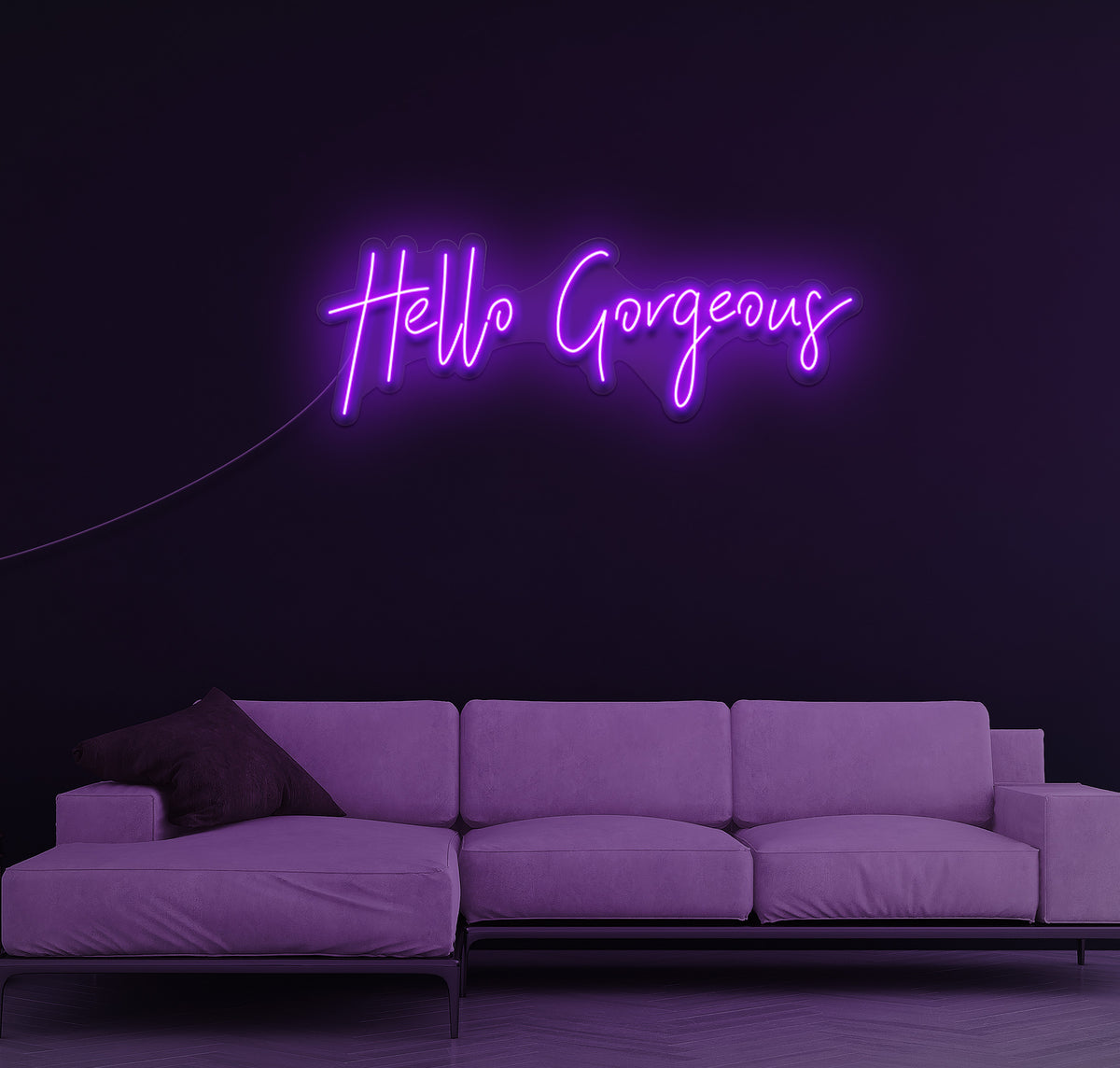 Hello Gorgeous LED Neon Sign