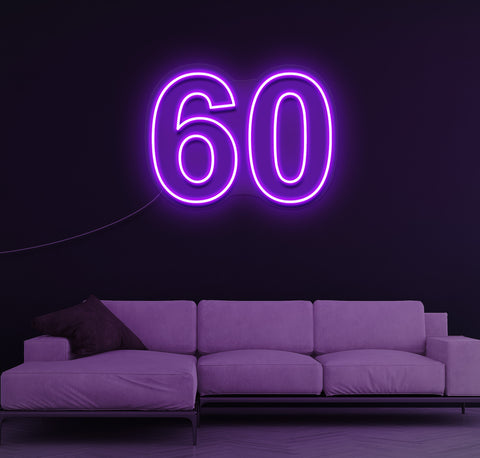 60 LED Neon Sign