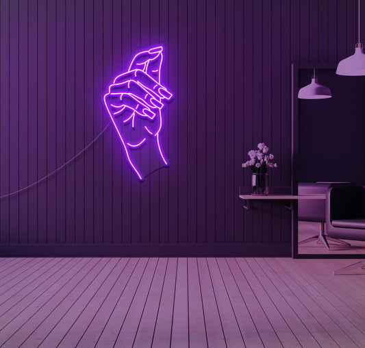 Finished Nails LED Neon Sign