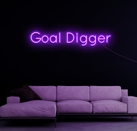 Goal Digger LED Neon Sign