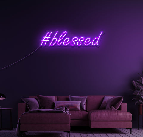 #blessed LED Neon Sign