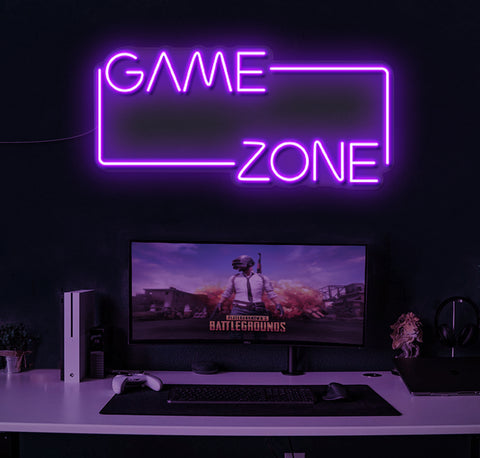 Game Zone LED Neon Sign