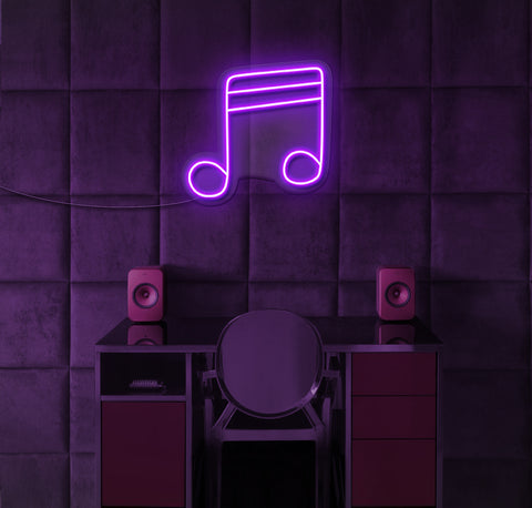 Musical Note LED Neon Sign