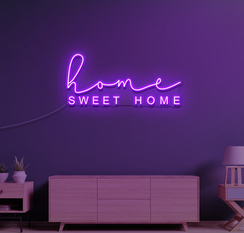 Home Sweet Home LED Neon Sign