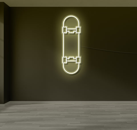 Skateboard LED Neon Sign