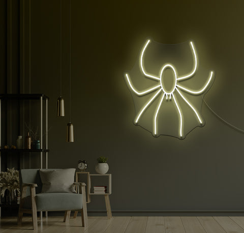 Simple Spider LED Neon Sign