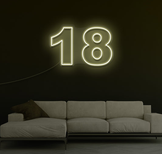 18 LED Neon Sign
