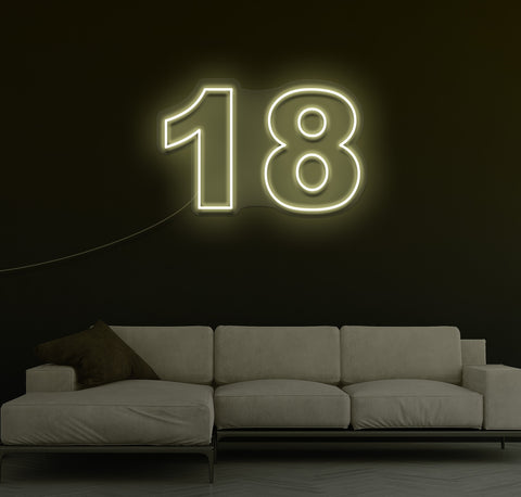 18 LED Neon Sign