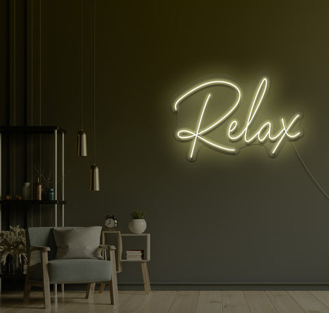 Relax LED Neon Sign