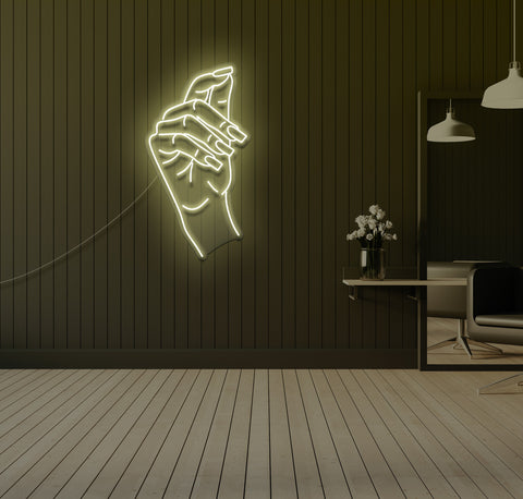 Finished Nails LED Neon Sign