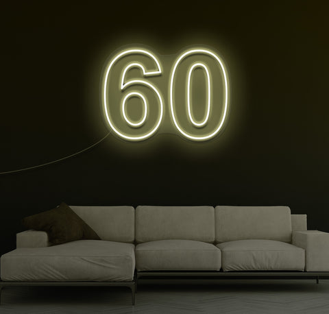 60 LED Neon Sign