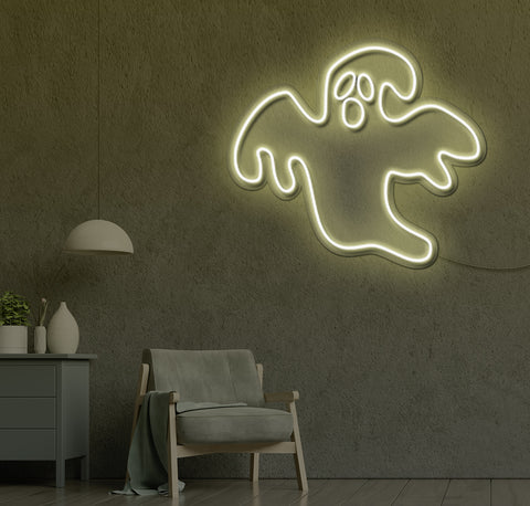 Ghost One LED Neon Sign