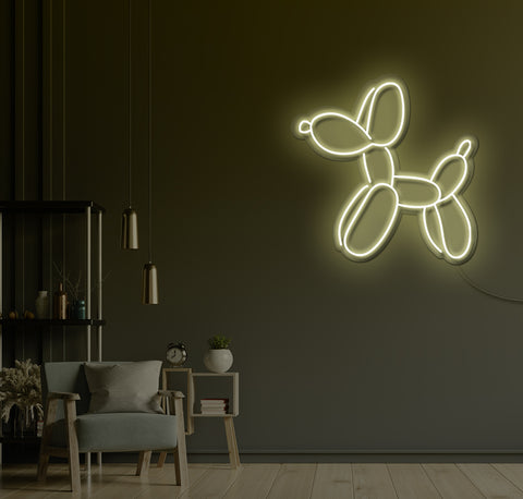Balloon Dog LED Neon Sign