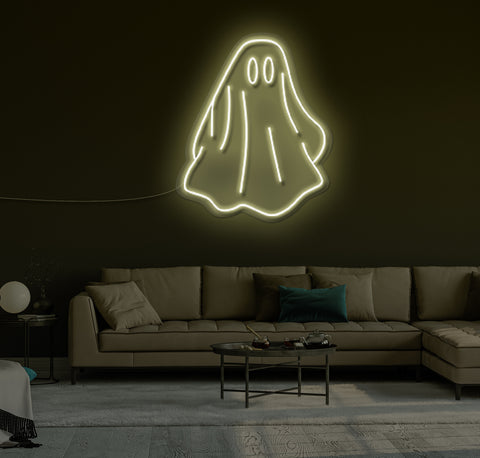 Bed Sheet Ghost LED Neon Sign