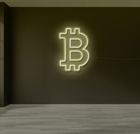 Bitcoin LED Neon Sign
