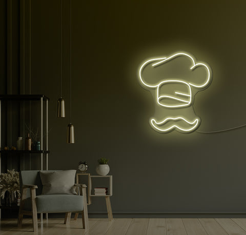 Chefs Hat LED Neon Sign