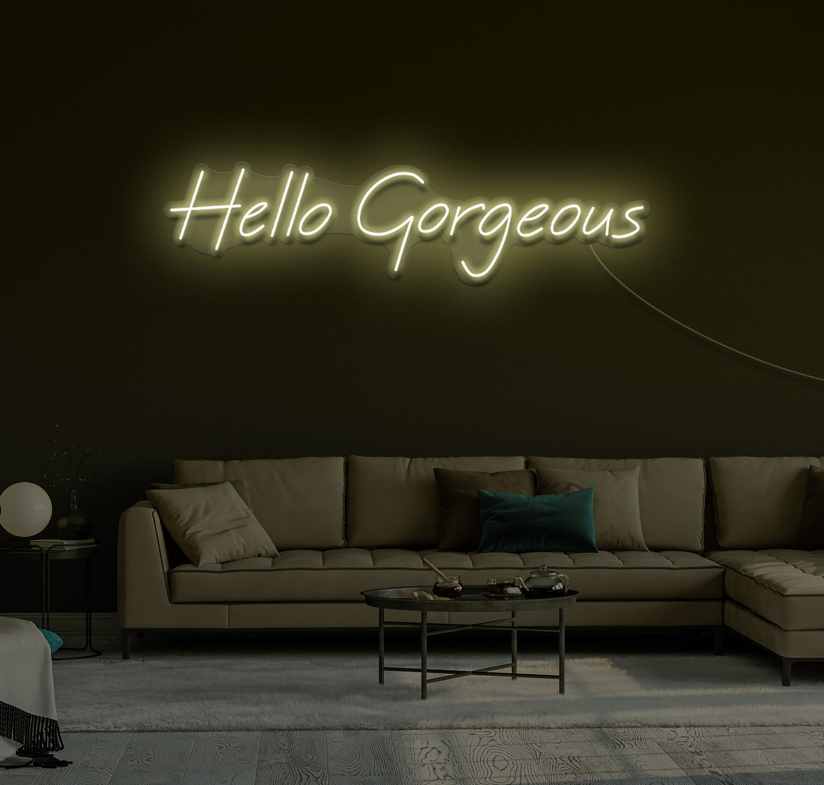 Hello Gorgeous LED Neon Sign