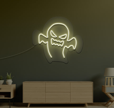 Simple Ghost LED Neon Sign