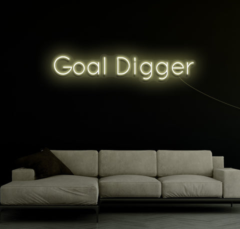 Goal Digger LED Neon Sign