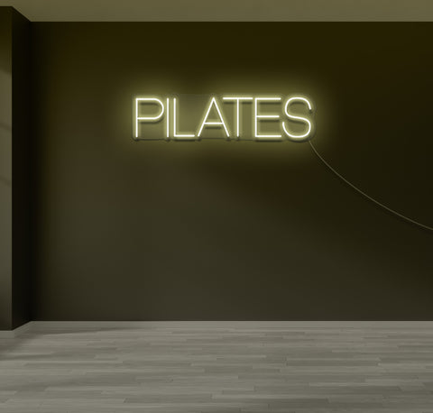 PILATES LED Neon Sign