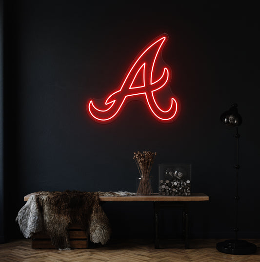 Atlanta Baseball LED Neon Sign