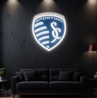 Kansas Soccer Team LED Neon Sign