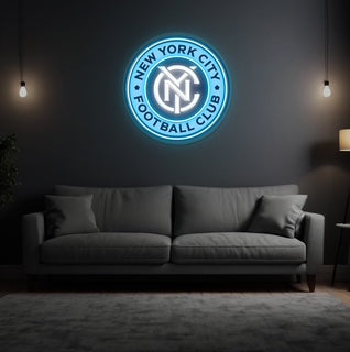 New York Soccer Team LED Neon Sign