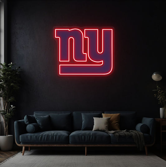 New York American Football LED Neon Sign