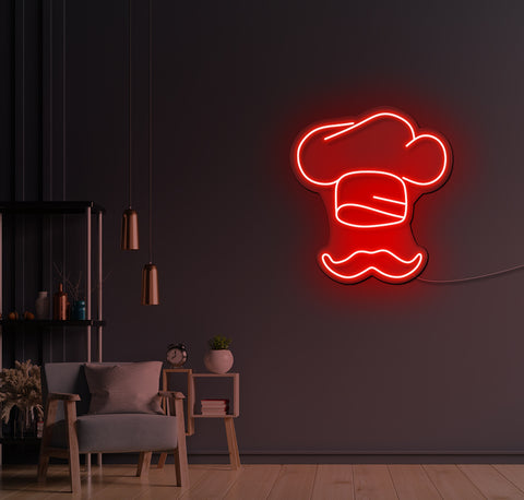 Chefs Hat LED Neon Sign