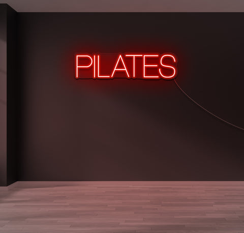 PILATES LED Neon Sign