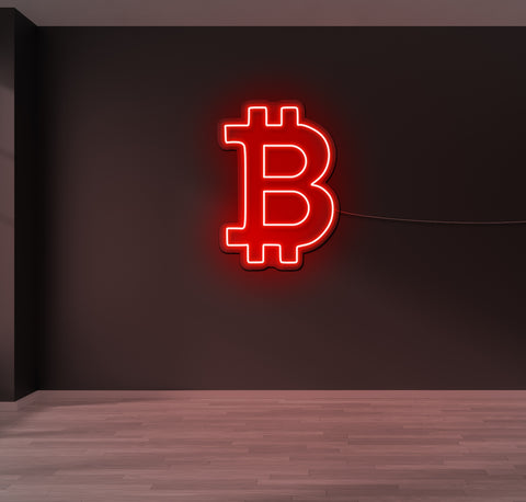 Bitcoin LED Neon Sign