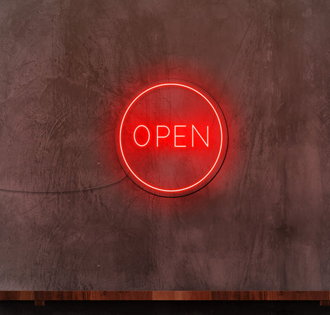 Open LED Neon Sign