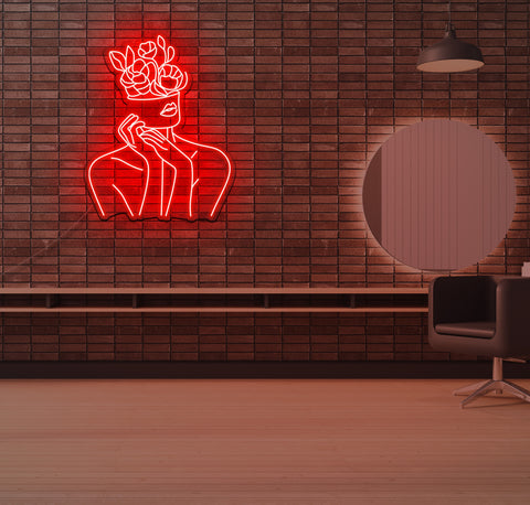 Be My Flower LED Neon Sign