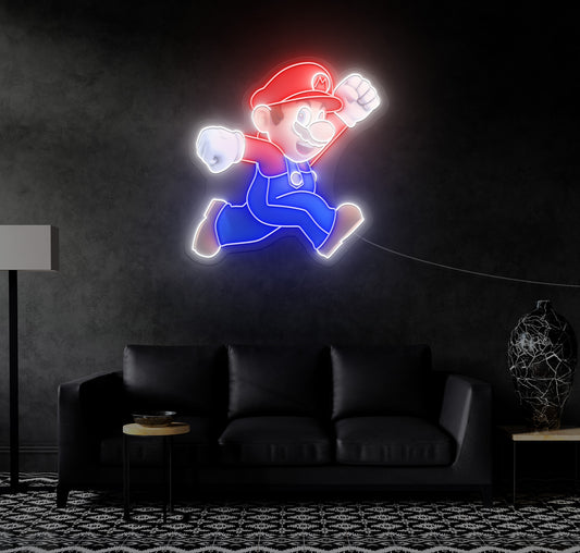 Mario LED Neon Sign