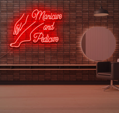 Manicure and Pedicure LED Neon Sign