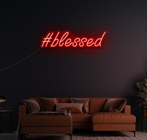 #blessed LED Neon Sign