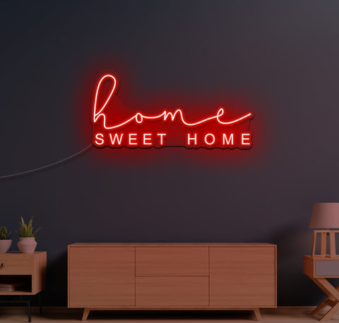 Home Sweet Home LED Neon Sign