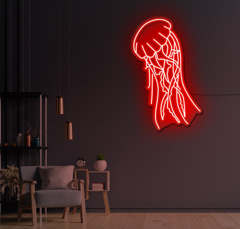 Jelly Fish LED Neon Sign