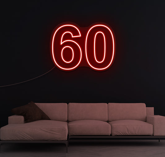 60 LED Neon Sign