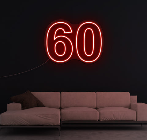 60 LED Neon Sign