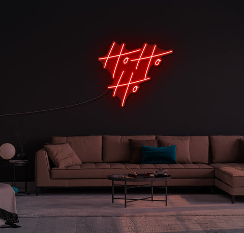 Ho Ho Ho LED Neon Sign