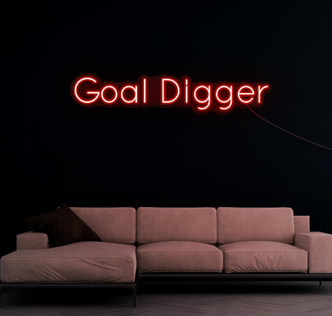 Goal Digger LED Neon Sign
