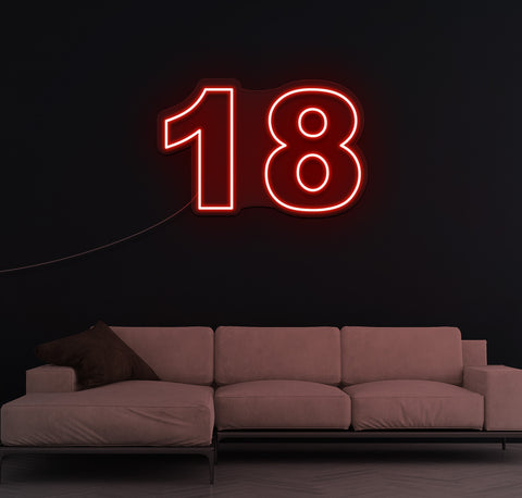 18 LED Neon Sign
