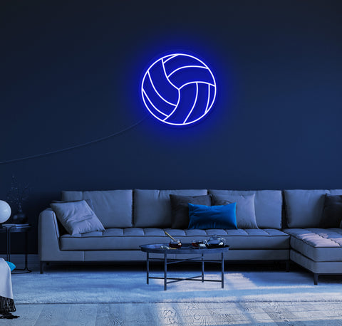 Volleyball LED Neon Sign