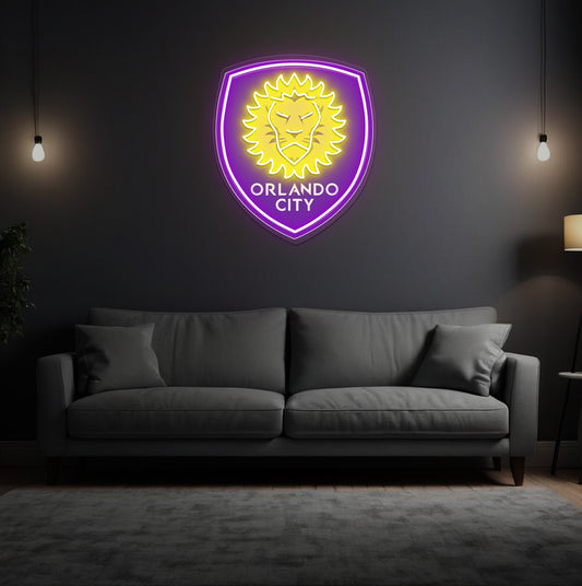 Orlando Soccer Team LED Neon Sign