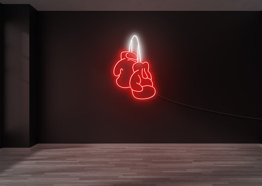 Boxing Gloves LED Neon Sign