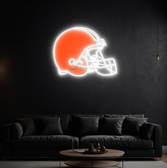 Cleveland American Football LED Neon Sign