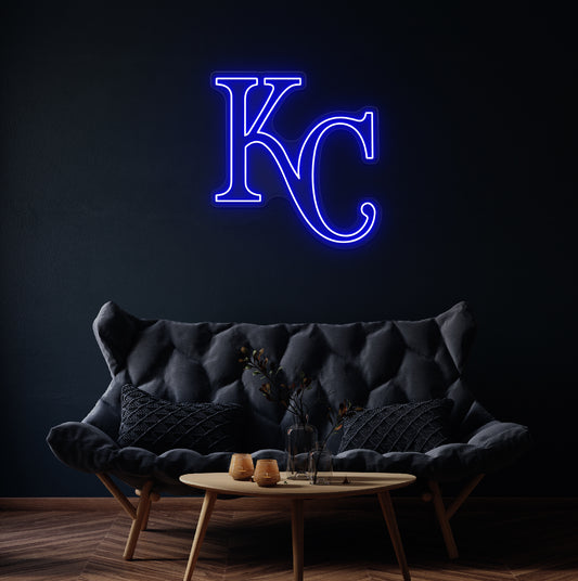 Kansas Baseball LED Neon Sign