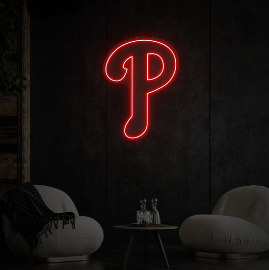 Philadelphia Baseball LED Neon Sign